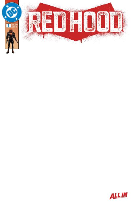 RED HOOD #1 CVR G BLANK CARD STOCK VAR (MR)  -- [Expected In Stock Date : 09-10-25 ]