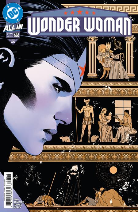 WONDER WOMAN #25 CVR A DANIEL SAMPERE  -- [Expected In Stock Date : 09-17-25 ]