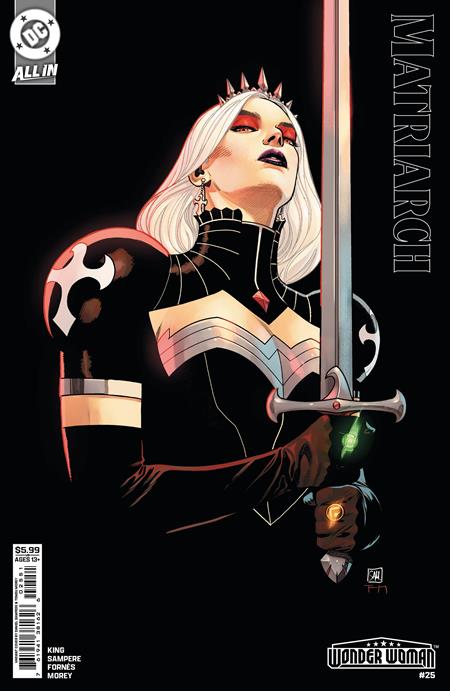 WONDER WOMAN #25 CVR D DANIEL SAMPERE CARD STOCK VAR  -- [Expected In Stock Date : 09-17-25 ]