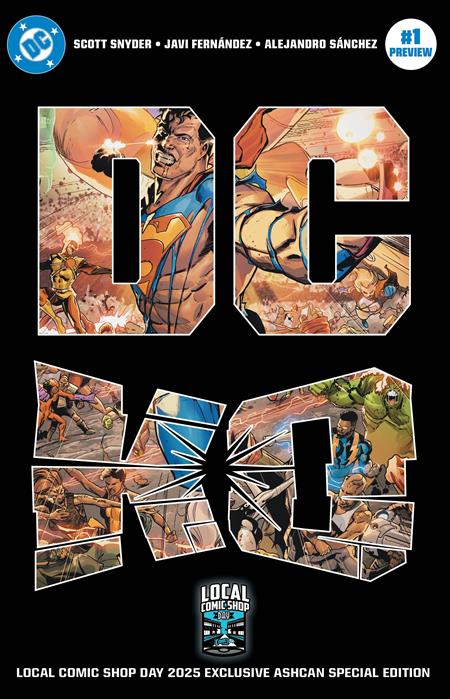 DC K.O. ASHCAN #1 2025 LCSD EXCLUSIVE CVR B JAVI FERNANDEZ FOIL VAR  -- [Expected In Stock Date : 09-03-25 ]