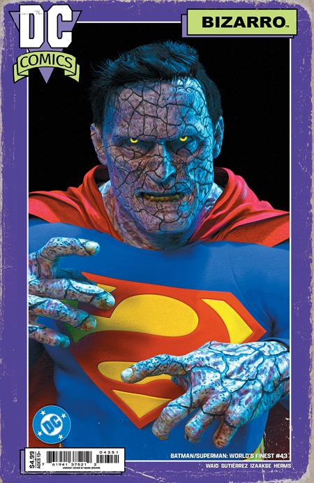 BATMAN SUPERMAN WORLDS FINEST #43 CVR E MARK SPEARS CARD STOCK VAR  -- [Expected In Stock Date : 09-17-25 ]