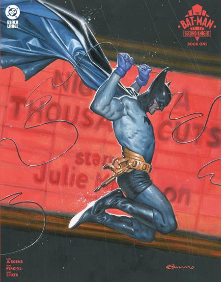 THE BAT-MAN SECOND KNIGHT #1 (OF 6) CVR C FABRIZIO DE TOMMASO CARD STOCK VAR (MR)  -- [Expected In Stock Date : 09-17-25 ]