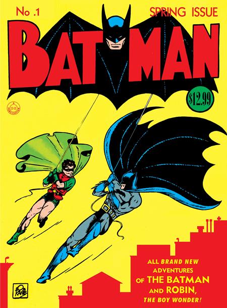 BATMAN (1940) #1 FACSIMILE EDITION CVR B BOB KANE FOIL VAR  -- [Expected In Stock Date : 09-17-25 ]