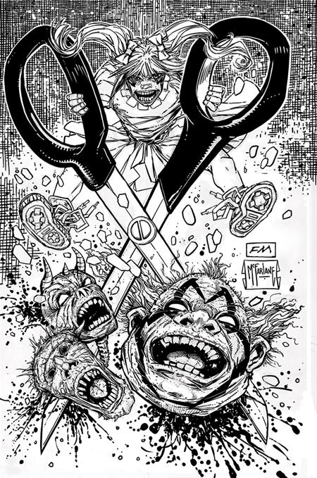 SPAWN THE CURSE OF SHERLEE JOHNSON #3 CVR D INC 1:25 FRANK MILLER & TODD MCFARLANE B&W VAR  -- [Expected In Stock Date : 09-17-25 ]