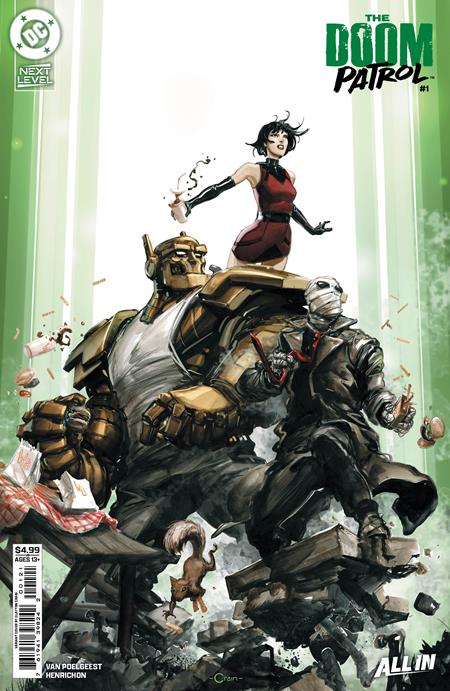 DOOM PATROL #1 CVR B CLAYTON CRAIN CARD STOCK VAR -- [ 9/2/2026]