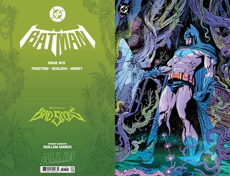 BATMAN #13 CVR H GUILLEM MARCH BAD SEEDS SPOT FOIL VAR (BATMAN BAD SEEDS) -- [Expected In Stock Date : 9/2/2026 ]