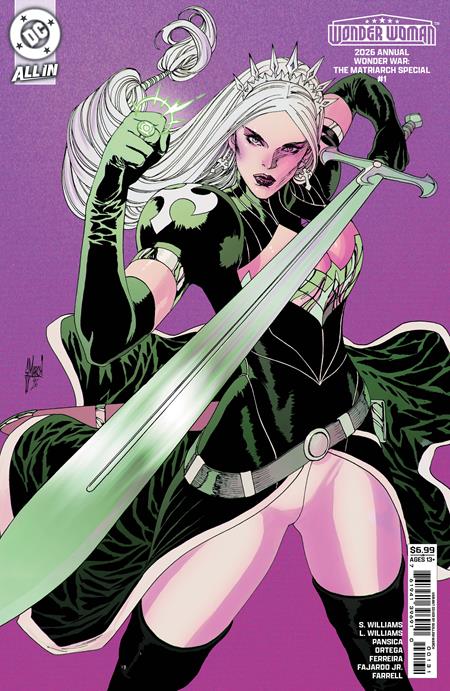 WONDER WOMAN 2026 ANNUAL WONDER WAR THE MATRIARCH SPECIAL #1 (ONE SHOT) CVR C GUILLEM MARCH CARD STOCK VAR -- [9/30/2026 ]