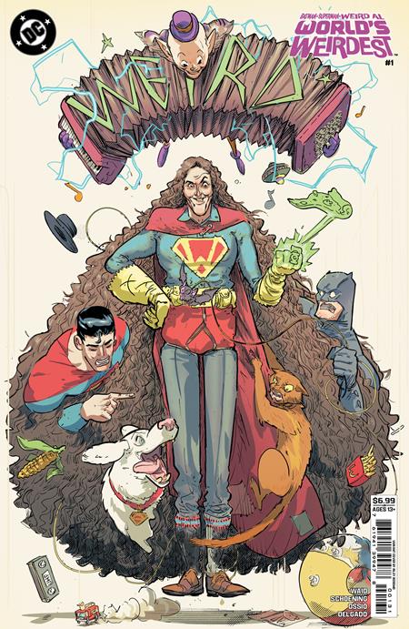 BATMAN SUPERMAN WEIRD AL WORLDS WEIRDEST #1 (ONE SHOT) CVR C RILEY ROSSMO CARD STOCK VAR -- [Expected In Stock Date : 9/2/2026 ]