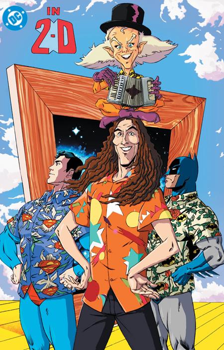 BATMAN SUPERMAN WEIRD AL WORLDS WEIRDEST #1 (ONE SHOT) CVR E DAN SCHOENING FOIL VAR -- [Expected In Stock Date : 9/2/2026 ]