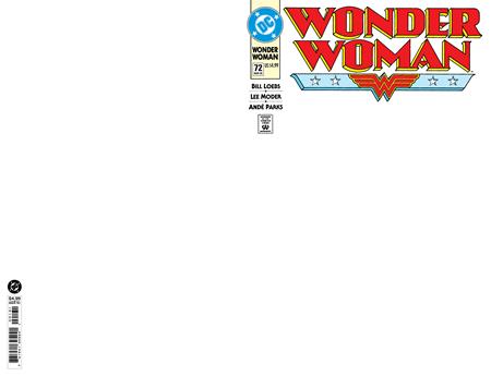 WONDER WOMAN #72 FACSIMILE EDITION CVR C BLANK CARD STOCK VAR -- [9/23/2026 ]