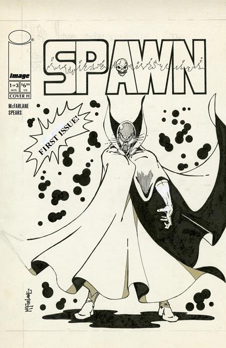 SPAWN 77 #1 (OF 3) CVR H INC 1:100 TODD MCFARLANE ORIGINAL 1977 VAR -- [9/9/2026 ]