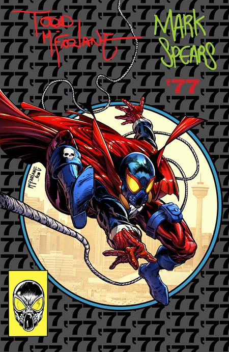 SPAWN 77 #1 (OF 3) CVR J INC 1:500 MARK SPEARS & TODD MCFARLANE SIGNED FOIL VAR -- [9/9/2026 ]