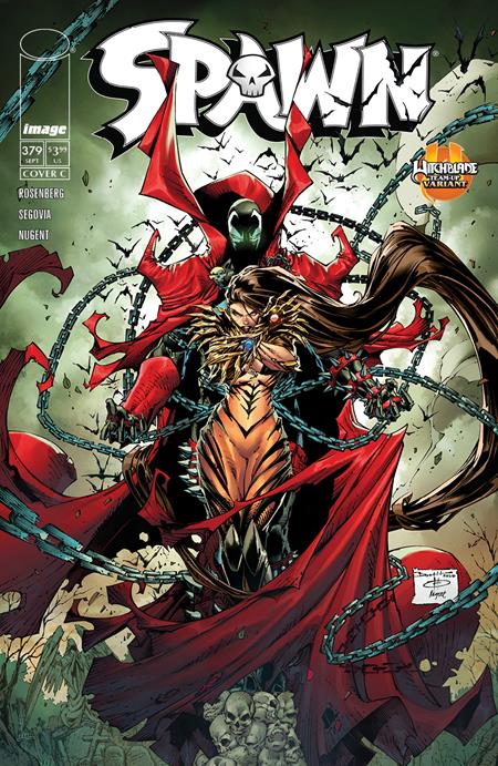SPAWN #379 CVR C BRETT BOOTH WITCHBLADE TEAM UP VAR -- [9/30/2026 ]
