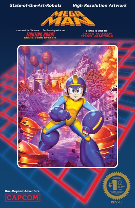 MEGA MAN GEAR MASTERS #1 (OF 5) CVR E INC 1:5 GENZOMAN VAR -- [9/23/2026]