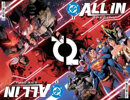 DC ALL IN SPECIAL #1 (ONE SHOT) CVR A DANIEL SAMPERE WRAPAROUND -- [Expected In Stock Date : 10-02-24]