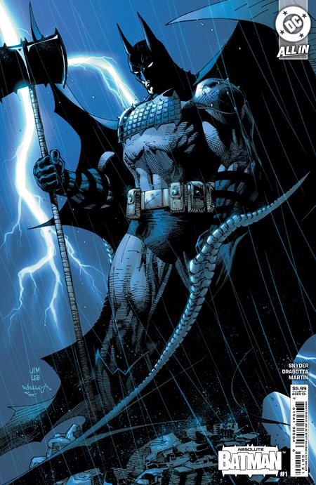 ABSOLUTE BATMAN #1 CVR C JIM LEE CARD STOCK VAR -- [Expected In Stock Date : 10-09-24] (D30)