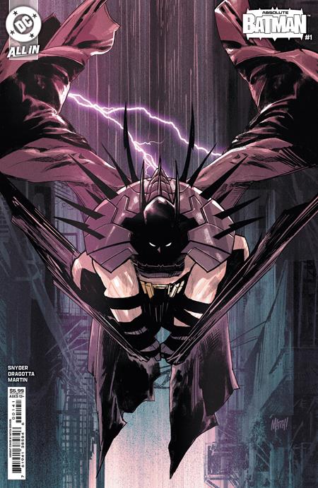 ABSOLUTE BATMAN #1 CVR D MITCH GERADS CARD STOCK VAR -- [Expected In Stock Date : 10-09-24]