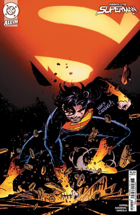 ABSOLUTE SUPERMAN #1 CVR B WES CRAIG CARD STOCK VAR -- [Expected In Stock Date : 11-06-24]