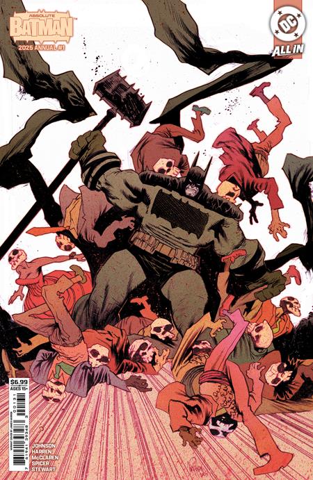 ABSOLUTE BATMAN 2025 ANNUAL #1 (ONE SHOT) CVR C JAMES HARREN CARD STOCK VAR -- [Expected In Stock Date : 10-29-25]