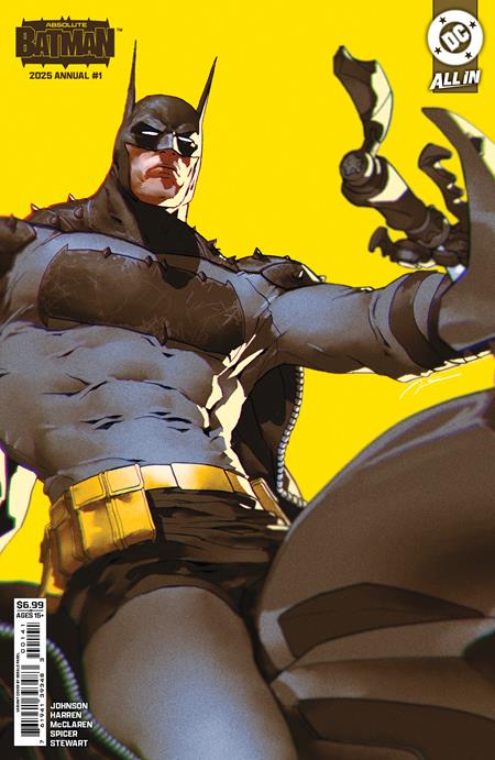 ABSOLUTE BATMAN 2025 ANNUAL #1 (ONE SHOT) CVR D TBA CARD STOCK VAR -- [Expected In Stock Date : 10-29-25]