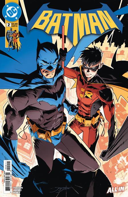 BATMAN #2 CVR A JORGE JIMENEZ  -- [Expected In Stock Date : 10-01-25 ]