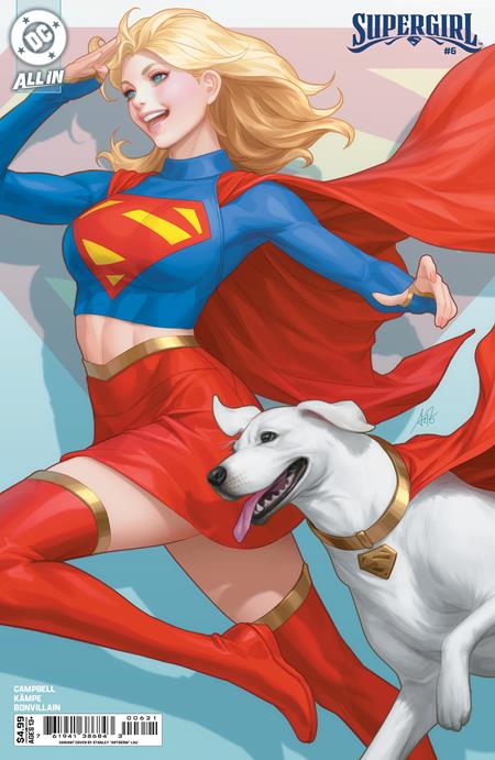 SUPERGIRL #6 CVR B STANLEY ARTGERM LAU CARD STOCK VAR  -- [Expected In Stock Date : 10-08-25 ]