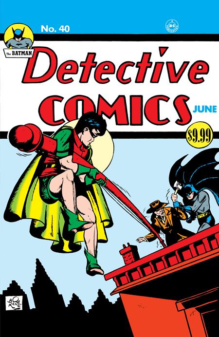 DETECTIVE COMICS #40 FACSIMILE EDITION CVR B BOB KANE FOIL VAR 9THE ORIGIN OF CLAYFACE!)  -- [Expected In Stock Date : 10-01-25 ]