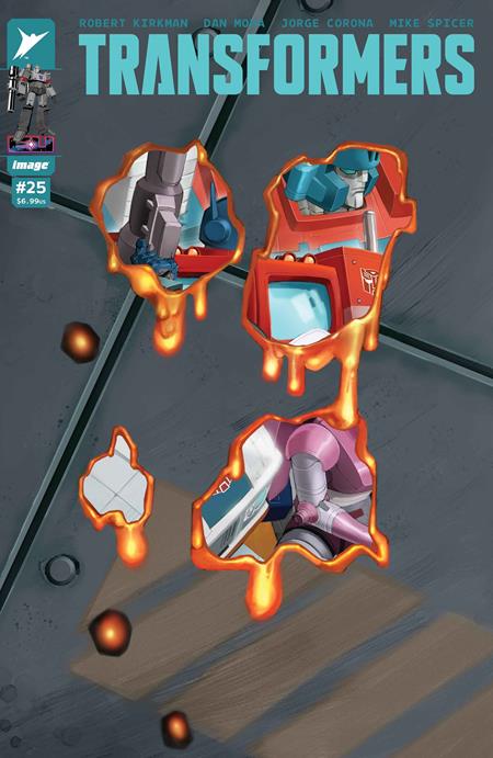 TRANSFORMERS #25 CVR K ERIC CANETE FOIL DIE CUT VAR  -- [Expected In Stock Date : 10-08-25 ]