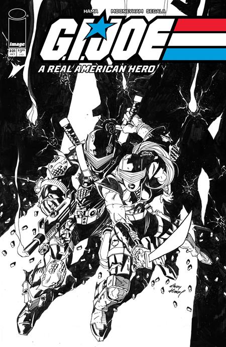 GI JOE A REAL AMERICAN HERO #321 SILENT ISSUE 3-PACK BUNDLE -- [Expected In Stock Date : 10-08-25 ]