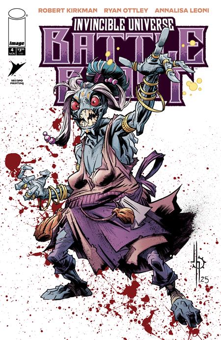 INVINCIBLE UNIVERSE BATTLE BEAST #4 2ND PTG CVR A JASON HOWARD -- [Expected In Stock Date : 11-19-25]