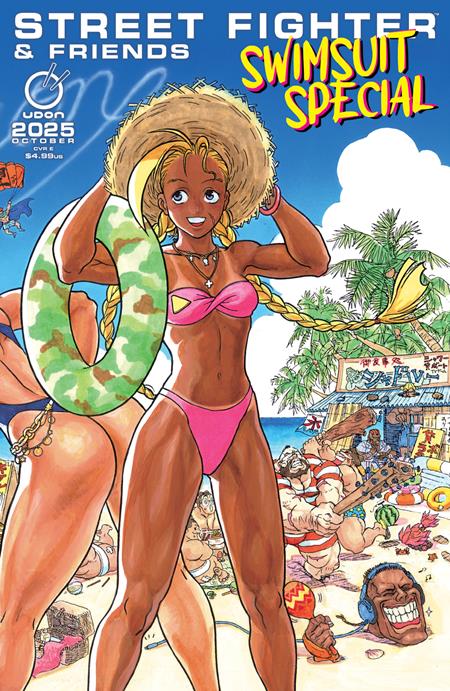 2025 STREET FIGHTER & FRIENDS SWIMSUIT SPECIAL #1 (ONE SHOT) CVR E INC 1:5 KINU NISHIMURA VAR  -- [Expected In Stock Date : 10-01-25 ]