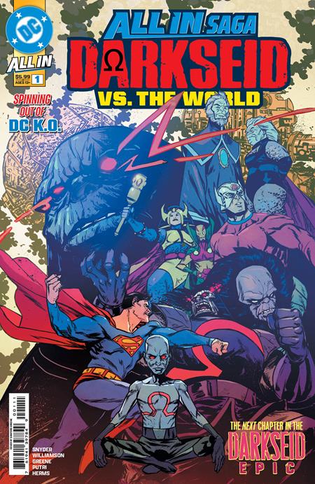 DC ALL IN SAGA DARKSEID VS THE WORLD #1 5-PACK BUNDLE -- [10-28-26 ]