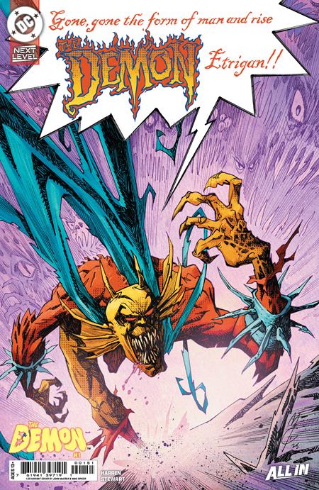 DEMON #1 CVR G INC 1:25 JOHN MCCREA CARD STOCK VAR -- [10-07-26 ]