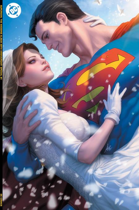 SUPERMAN THE WEDDING ALBUM 30TH ANNIVERSARY SPECIAL #1 (ONE SHOT) CVR E STANLEY ARTGERM LAU FOIL VAR -- [10-28-26 ]