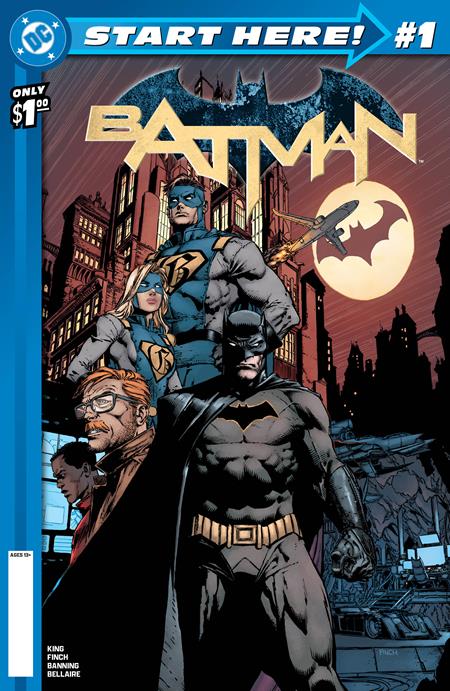 DC START HERE BATMAN (2016) #1 (REBIRTH) (09-16-26) WF