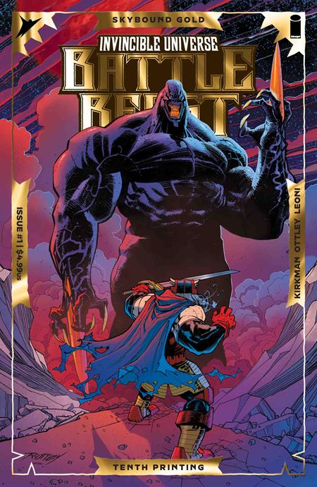 INVINCIBLE UNIVERSE BATTLE BEAST #1 10TH PTG CVR B RYAN OTTLEY & ANNALISA LEONI EMBOSS & GOLD FOIL VAR -- [10-14-26 ]