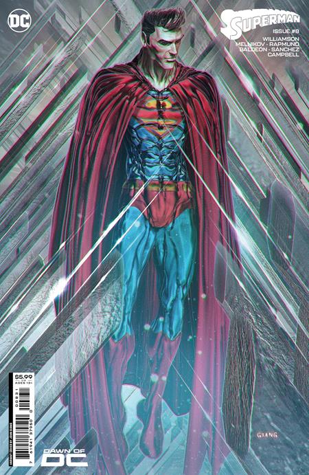 SUPERMAN #8 CVR C JOHN GIANG CARD STOCK VAR - 11/21/23 (CB133)