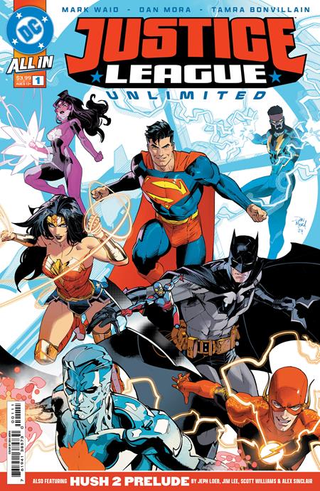 JUSTICE LEAGUE UNLIMITED #1 CVR A DAN MORA    -- [Expected In Stock Date : 11-27-24]