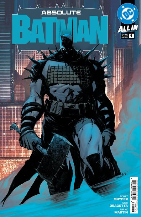 ABSOLUTE BATMAN #1 Second Printing Cvr A Nick Dragotta -- [Expected In Stock Date : 10-30-24]