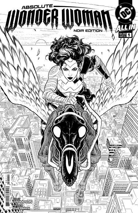 ABSOLUTE WONDER WOMAN NOIR EDITION #1 (ONE SHOT) CVR A HAYDEN SHERMAN -- [Expected In Stock Date : 11-27-24]