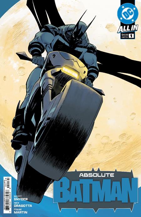 ABSOLUTE BATMAN #1 Third Printing Cvr A Nick Dragotta -- [Expected In Stock Date : 11-27-24]