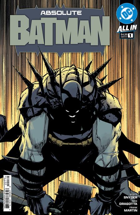 ABSOLUTE BATMAN #1 Fourth Printing Cvr A Nick Dragotta -- [Expectected In Stock Date : 12-25-24]