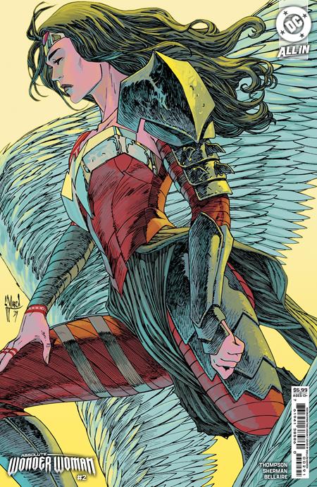 ABSOLUTE WONDER WOMAN #2 Second Printing Cvr B Guillem March Card Stock Var -- [Expected In Stock Date : 01-22-25]