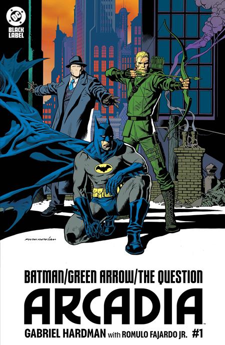 BATMAN GREEN ARROW THE QUESTION ARCADIA #1 (OF 4) CVR B KEVIN NOWLAN VAR (MR) -- [Expected In Stock Date : 11-26-25]