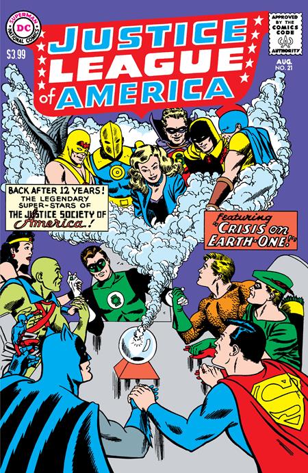 JUSTICE LEAGUE OF AMERICA #21 FACSIMILE EDITION CVR B MIKE SEKOWSKY FOIL VAR -- [Expected In Stock Date : 11-12-25]