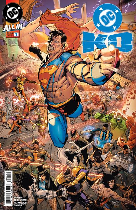 DC K.O. #1 (OF 5) Second Printing Cvr A Javi Fernandez -- [Expected In Stock Date : 11-26-25]