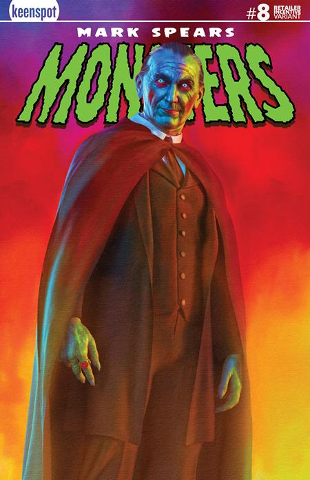 MARK SPEARS MONSTERS #8 CVR B INC 1:250 MARK SPEARS HOLOFOIL VAR -- [Expected In Stock Date : 12-17-25]