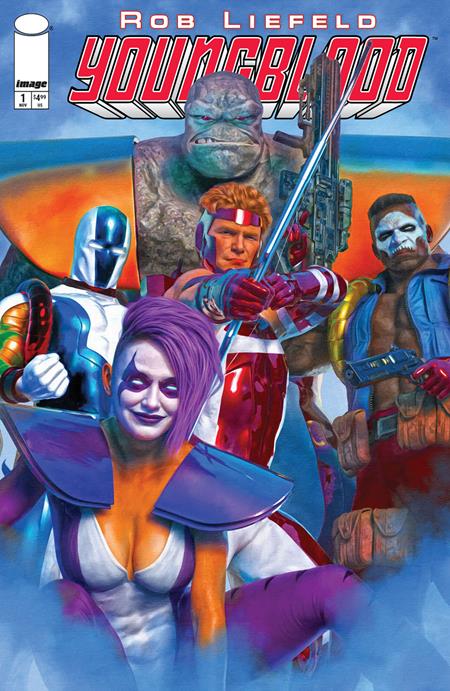 YOUNGBLOOD #1 (2025) CVR J INC 1:100 MARK SPEARS VAR -- [Expected In Stock Date : 11-12-25]