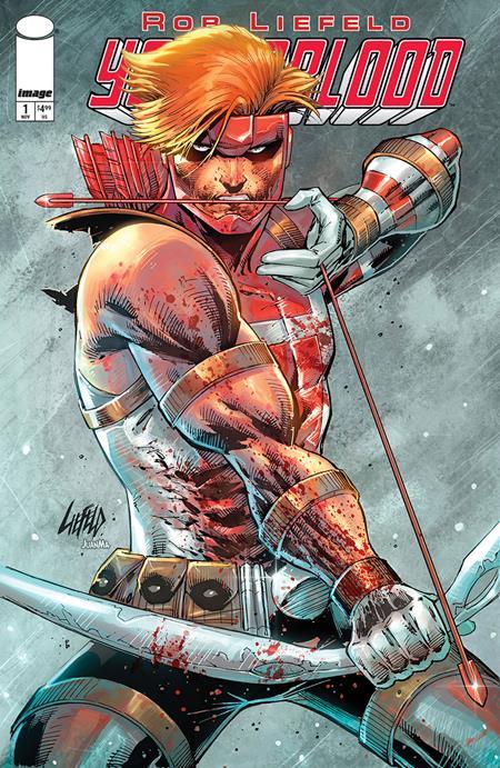 YOUNGBLOOD #1 (2025) CVR K 1:500 ROB LIEFELD SIGNED CGC GRADED FOIL VAR -- [Expected In Stock Date : OCT1225]