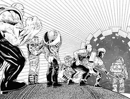 ASSORTED CRISIS EVENTS #6 CVR D ERIC ZAWADZKI YOUNGBLOOD TEAM UP B&W VIRGIN VAR (MR) -- [Expected In Stock Date : 11-05-25]